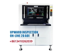 AOI em linha com inspecção para cima e para baixo